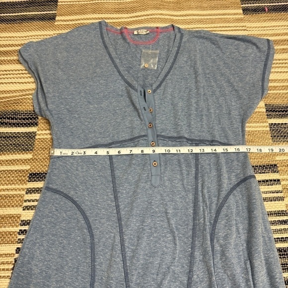 Free People Pillow Talk Henley Romper Jumpsuit Size Xs Women - Picture 9 of 11